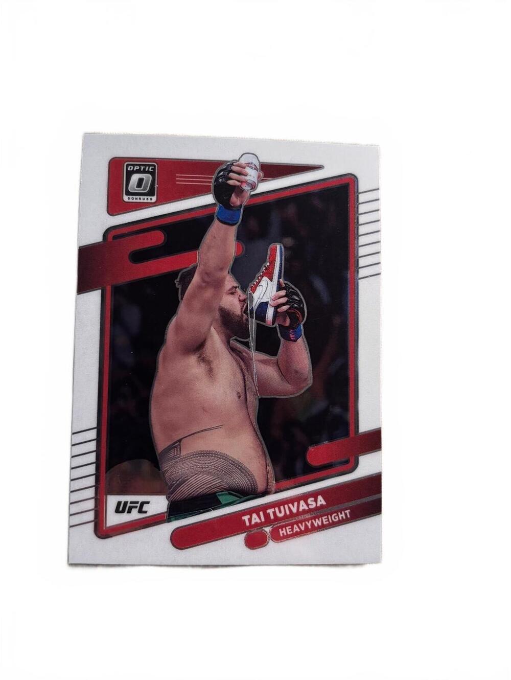 2022 Panini Donruss Optic UFC Tai Tuivasa Heavyweight Sportz